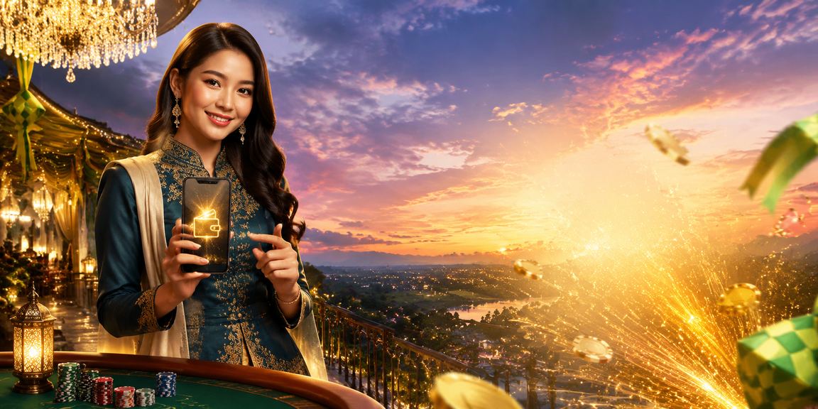 Proses deposit dalam talian untuk kasino langsung easywin77 sempena perayaan Hari Raya di Malaysia